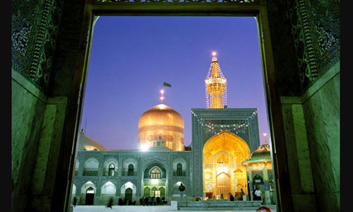 تور مشهد با قطار کاشان