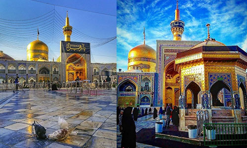 تور مشهد با قطار زنجان