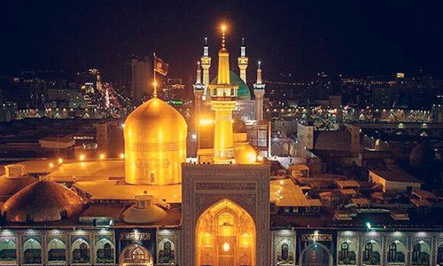 تور مشهد با قطار قم